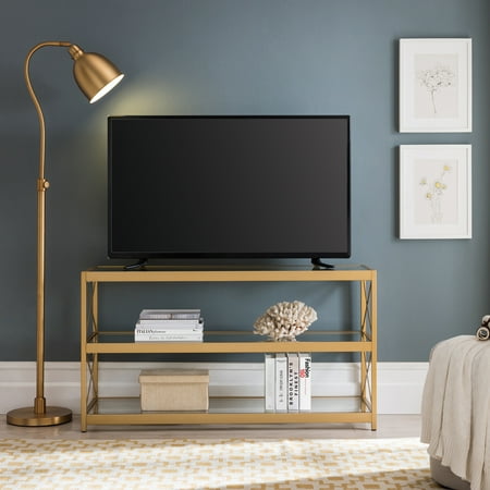 Camden&Wells - Hutton TV Stand for TVs Up to 50" - Brass