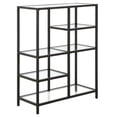 thumbnail image 1 of Evelyn&Zoe Imogen 42'' Tall Rectangular Bookcase in Blackened Bronze, 1 of 8