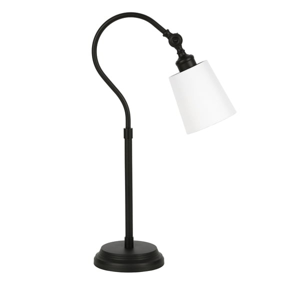 Evelyn&Zoe Industrial Metal Arc Table Lamp