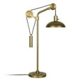 thumbnail image 1 of Evelyn&Zoe Industrial Metal Table LampÂ&nbsp;with Solid Wheel Pulley System, 1 of 8