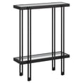thumbnail image 1 of Evelyn&Zoe Inez 22" Wide Rectangular Console Table, Blackened Bronze, 1 of 7