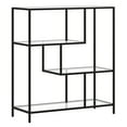 thumbnail image 1 of Evelyn&Zoe Isla 40'' Tall Rectangular Bookcase, Blackened Bronze, 1 of 6