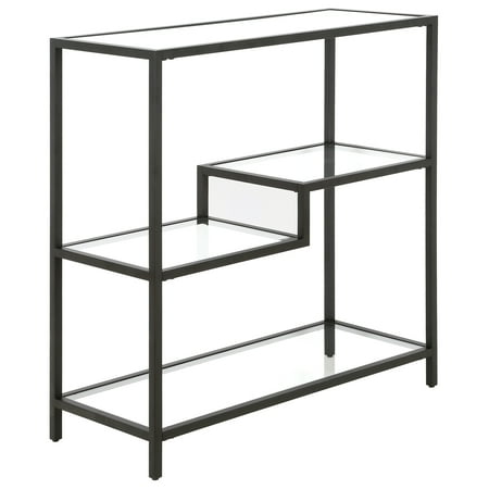 Camden&Wells - Johann 36" Tall Bookcase - Blackened Bronze