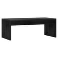 thumbnail image 1 of Evelyn&Zoe Lawrence 48" Wide Rectangular Coffee Table, Black Grain, 1 of 8