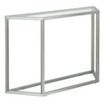 thumbnail image 1 of Evelyn&Zoe Levi 44" Wide Trapezoid Console Table, Silver, 1 of 8