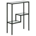 thumbnail image 1 of Evelyn&Zoe Lovett 22" Wide Rectangular Console Table, Blackened Bronze, 1 of 8
