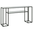 thumbnail image 1 of Evelyn&Zoe Marilyn 55" Wide Rectangular Console Table, Blackened Bronze, 1 of 8