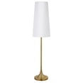 thumbnail image 1 of Evelyn&Zoe Mid-Century 60 in 1-Light Adjustable Height Floor Lamp, Gold, 1 of 10