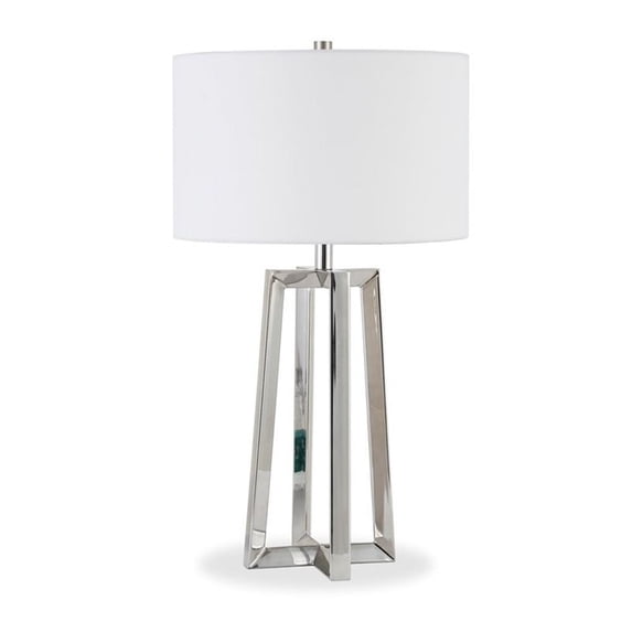 Evelyn&Zoe Mid-Century Modern Metal Table Lamp
