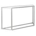 thumbnail image 1 of Evelyn&Zoe Levi 55" Wide Trapezoid Console Table in Silver, 1 of 8