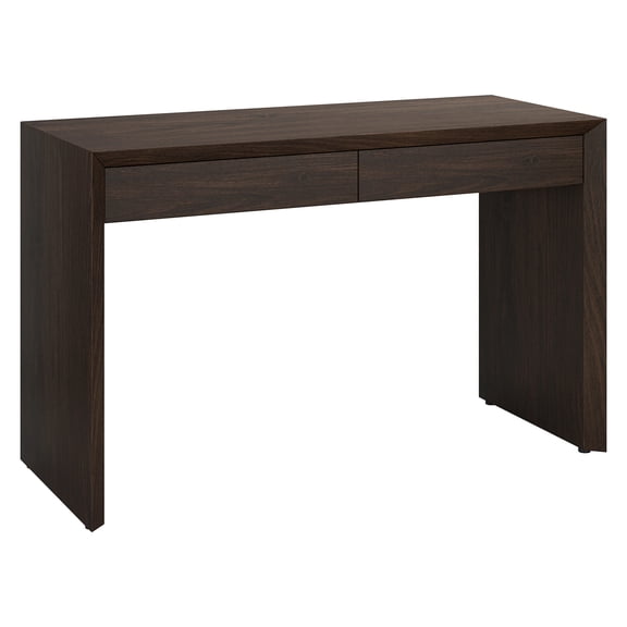 Evelyn&Zoe Modern/Contemporary 48" Wide Alder Brown Home Office