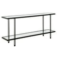 thumbnail image 1 of Evelyn&Zoe Modern/Contemporary 64" Wide Blackened Bronze Console Table, 1 of 9