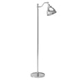 thumbnail image 1 of Evelyn&Zoe Beverly 65" Tall Floor Lamp with Metal Shade in Polished Nickel/Polished Nickel, 1 of 3