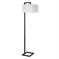 Evelyn&Zoe Modern Metal Floor Lamp with Square Shade - Walmart.com