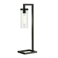 thumbnail image 1 of Evelyn&Zoe Modern Metal Table Lamp with Clear Glass Shade, 1 of 12