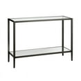 thumbnail image 1 of Evelyn&Zoe Modern Mirrored Console Table with Glass Top, 1 of 8