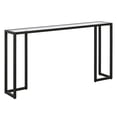 thumbnail image 1 of Evelyn&Zoe Oscar 55" Wide Rectangular Console Table, Blackened Bronze, 1 of 7