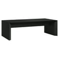 thumbnail image 1 of Evelyn&Zoe Oswin 48" Wide Rectangular Coffee Table, Black Grain, 1 of 8