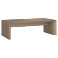 thumbnail image 1 of Evelyn&Zoe Oswin Modern Contemporary MDF Coffee Table, Antiqued Gray Oak, 1 of 8