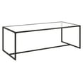 thumbnail image 1 of Evelyn&Zoe Pico 47.25" Wide Rectangular Coffee Table, Blackened Bronze, 1 of 8