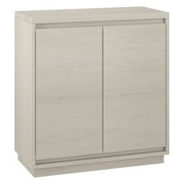 Evelyn&Zoe Presque 30" Wide Rectangular Accent Cabinet, Alder White