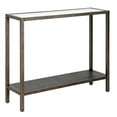 thumbnail image 1 of Evelyn&Zoe Rigan 36" Wide Rectangular Console Table, Aged Steel, 1 of 6