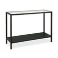 thumbnail image 1 of Evelyn&Zoe Rigan 36" Wide Rectangular Console Table, Blackened Bronze, 1 of 9