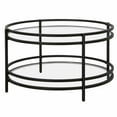 thumbnail image 1 of Evelyn&Zoe Robillard 32" Wide Round Coffee Table in Blackened Bronze, 1 of 7