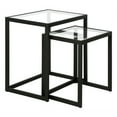thumbnail image 1 of Evelyn&Zoe Rocco Rectangular Nested Side Table, Blackened Bronze, 1 of 5
