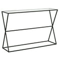 thumbnail image 1 of Evelyn&Zoe Sabrina 45" Wide Rectangular Console Table, Blackened Bronze, 1 of 7