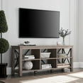thumbnail image 1 of Evelyn&Zoe Sawyer Rectangular TV Stand for TV's up to 65", Gray Oak, 1 of 9