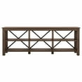 thumbnail image 1 of Evelyn&Zoe Sawyer Rectangular TV Stand for TV's up to 75", Alder Brown, 1 of 9