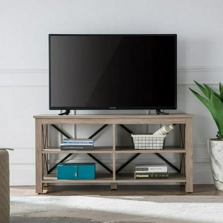 Camden&Wells - Sawyer TV Stand for TVs up to 55" - Gray Oak