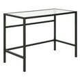 thumbnail image 1 of Evelyn&Zoe Sivil 42" Wide Rectangular Writing Desk, Blackened Bronze, 1 of 7