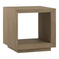 thumbnail image 1 of Evelyn&Zoe Tannen 22" Wide Rectangular Side Table, Antiqued Gray Oak, 1 of 8