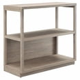 thumbnail image 1 of Evelyn&Zoe Thalia 33" Tall Rectangular Bookcase in Antiqued Gray Oak, 1 of 9