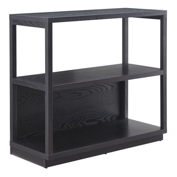 Evelyn&Zoe Modern/Contemporary 33" Tall Black Bookcase