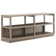 thumbnail image 1 of Evelyn&Zoe Thalia Rectangular TV Stand for TV's up to 60", Antique Gray Oak, 1 of 6