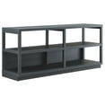 thumbnail image 1 of Evelyn&Zoe Thalia Rectangular TV Stand for TV's up to 60", Charcoal Gray, 1 of 6