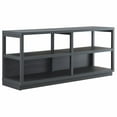 thumbnail image 1 of Evelyn&Zoe Thalia Rectangular TV Stand for TV's up to 75", Charcoal Gray, 1 of 9