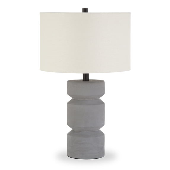 Evelyn&Zoe Traditional Concrete Table Lamp