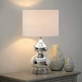 thumbnail image 1 of Evelyn&Zoe Traditional Metal Table Lamp with Satin Nickel Accents, 1 of 3