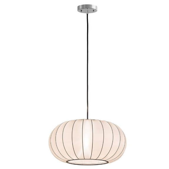Evelyn&Zoe Traditional Polyester Fabric Pendant