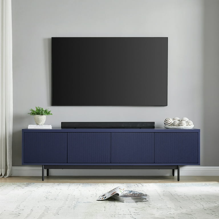 Evelyn&Zoe Whitman Rectangular TV Stand for TV's up to 75