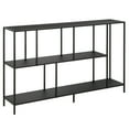 thumbnail image 1 of Evelyn&Zoe Winthrop 52" Wide Rectangular Console Table, Blackened Bronze, 1 of 5