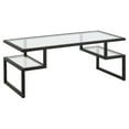 thumbnail image 1 of Evelyn&Zoe Zander 45" Wide Rectangular Coffee Table, Blackened Bronze, 1 of 11