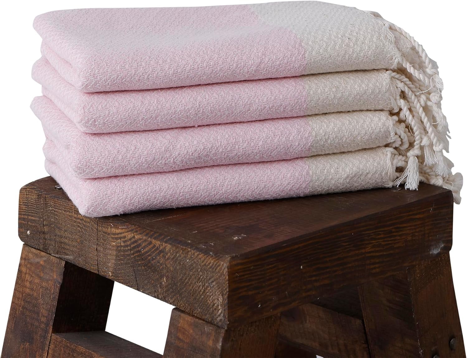 Evelynen Decorative Hand Towels for Bathroom Set of 4 (16" x 32") Boho ...