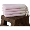 thumbnail image 1 of Evelynen Turkish Hand Towel Set of 4 (16" x 32" - Pink) Decorative Hand Towels for Kitchen and Bath, 1 of 5