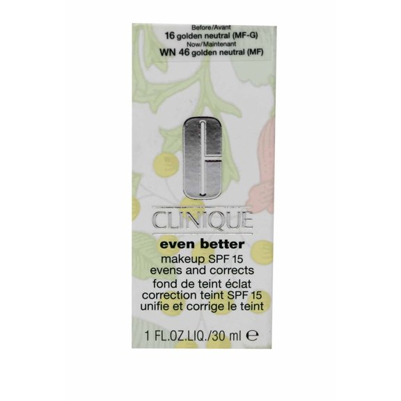 Even Better Makeup SPF 15 #16 Golden Neutral (MF-G)-Dry To Combination Oily Skin by Clinique for Wom