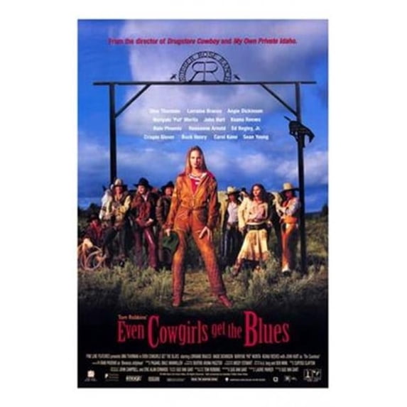 Even Cowgirls Get the Blues Movie Poster - 11 x 17 in.